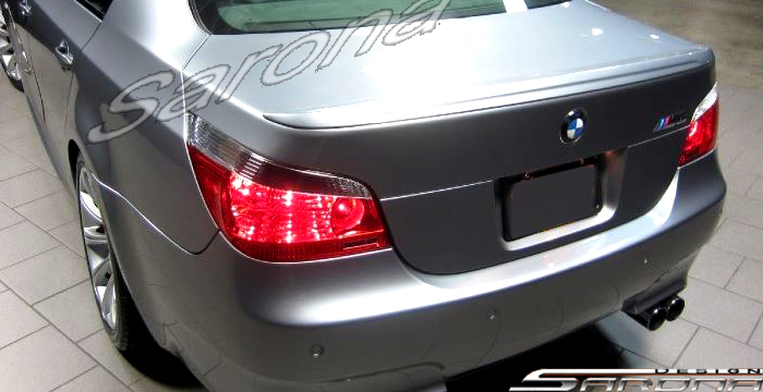 Custom BMW 5 Series  Sedan Trunk Wing (2004 - 2010) - $259.00 (Part #BM-083-TW)